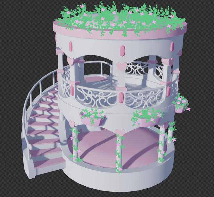 3D Princess Bed (Not Finished)