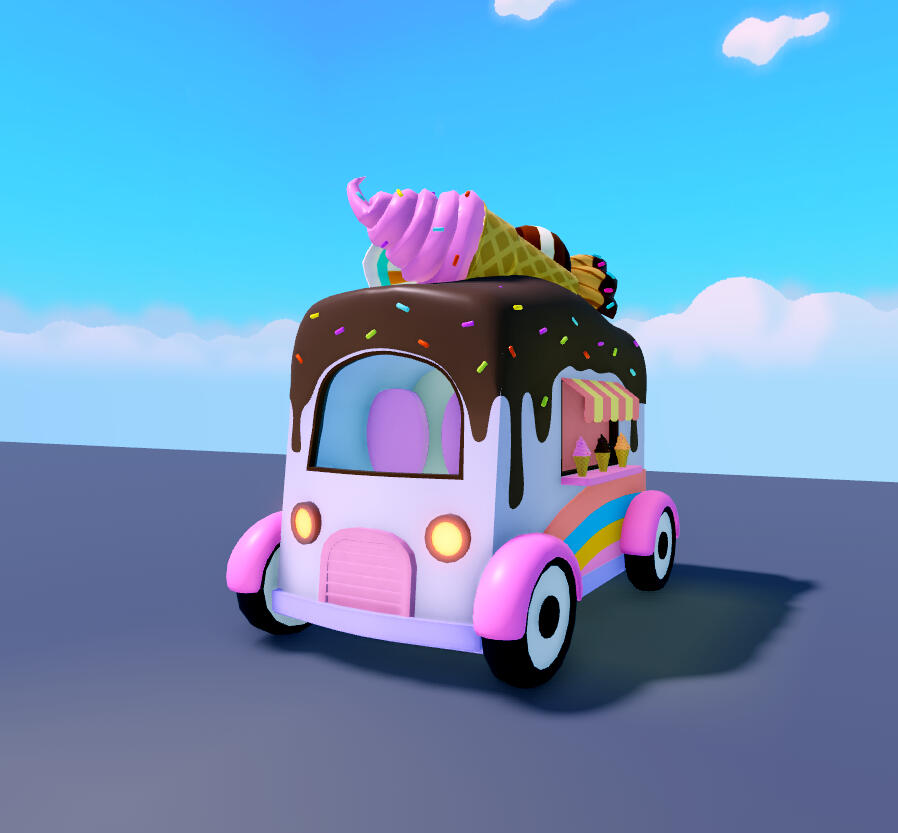 3D Ice-cream Truck Concept